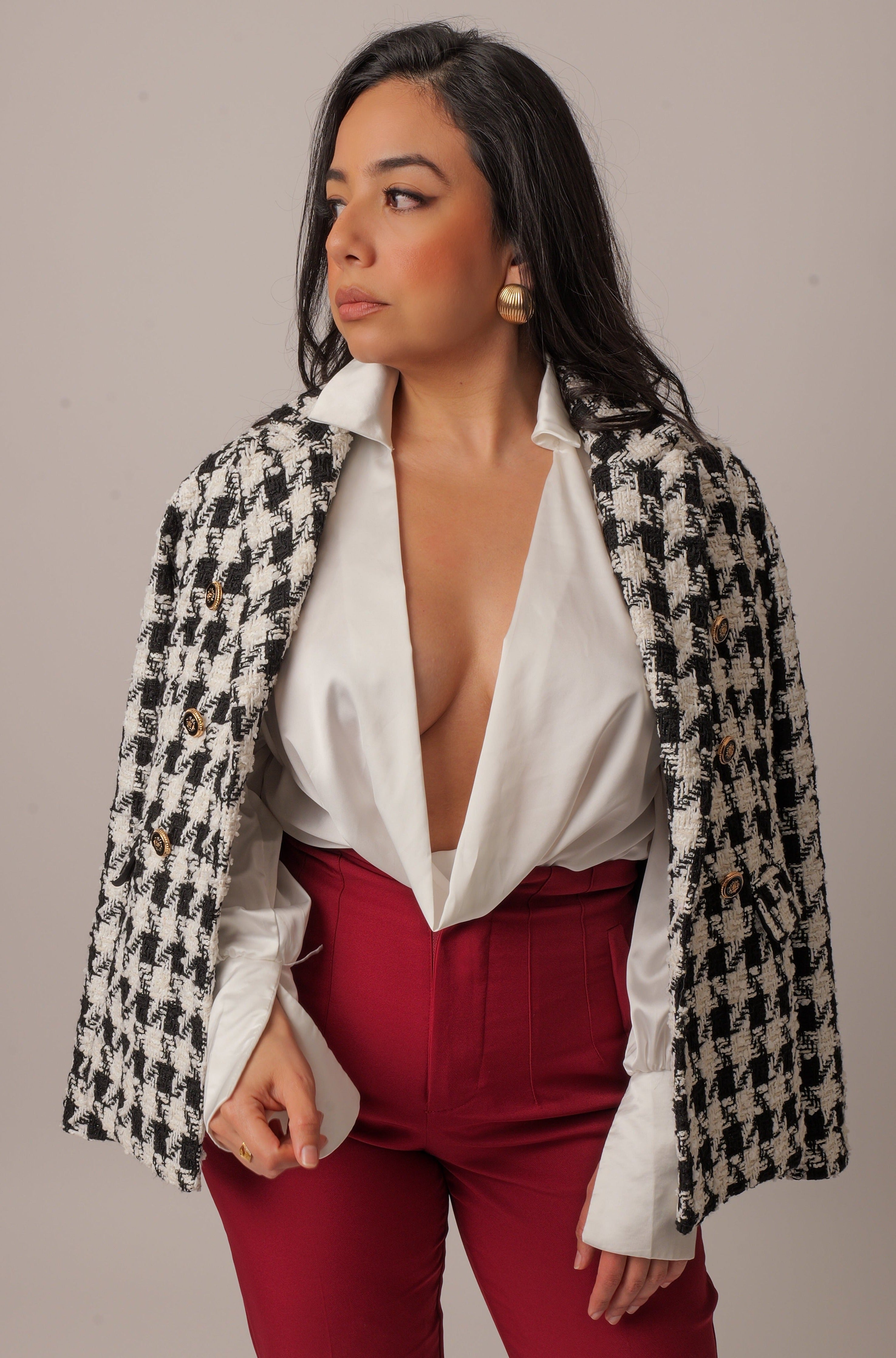 PREORDER Houndstooth Blazer
