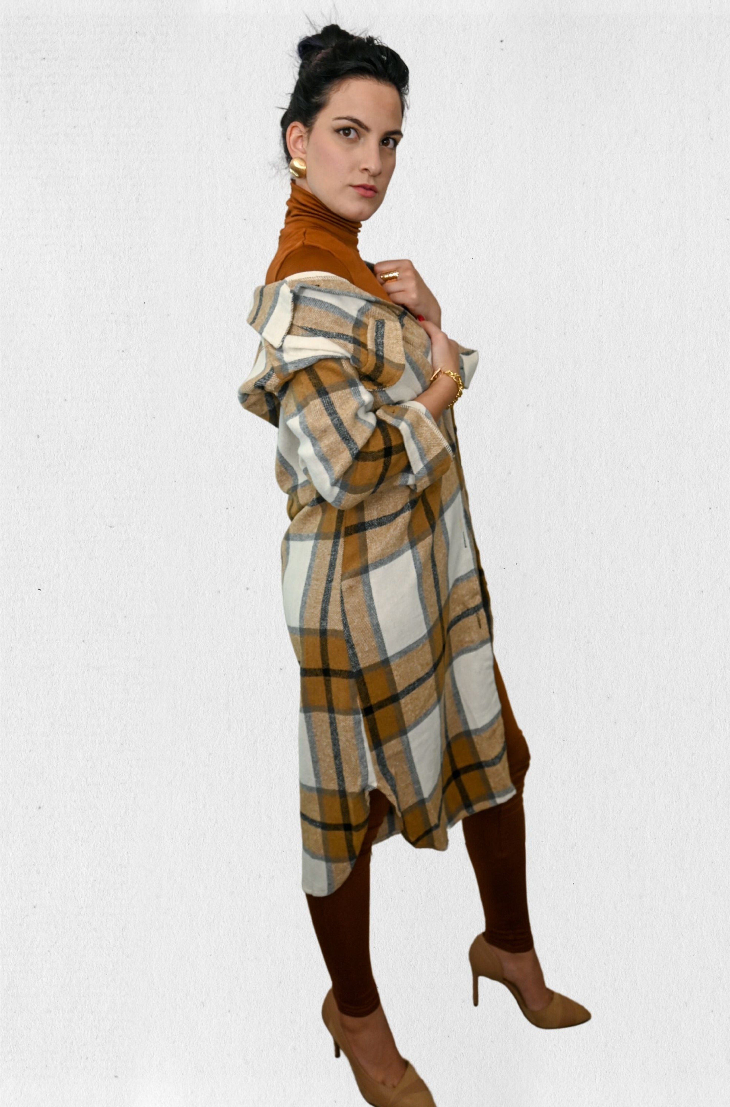 Plaid shacket