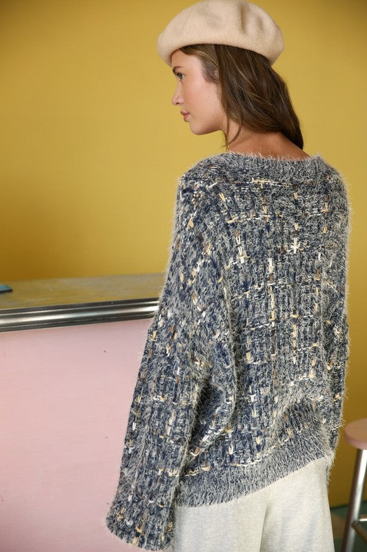 Tweed Sweater