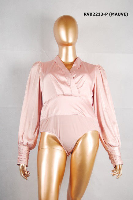 Pink body suit