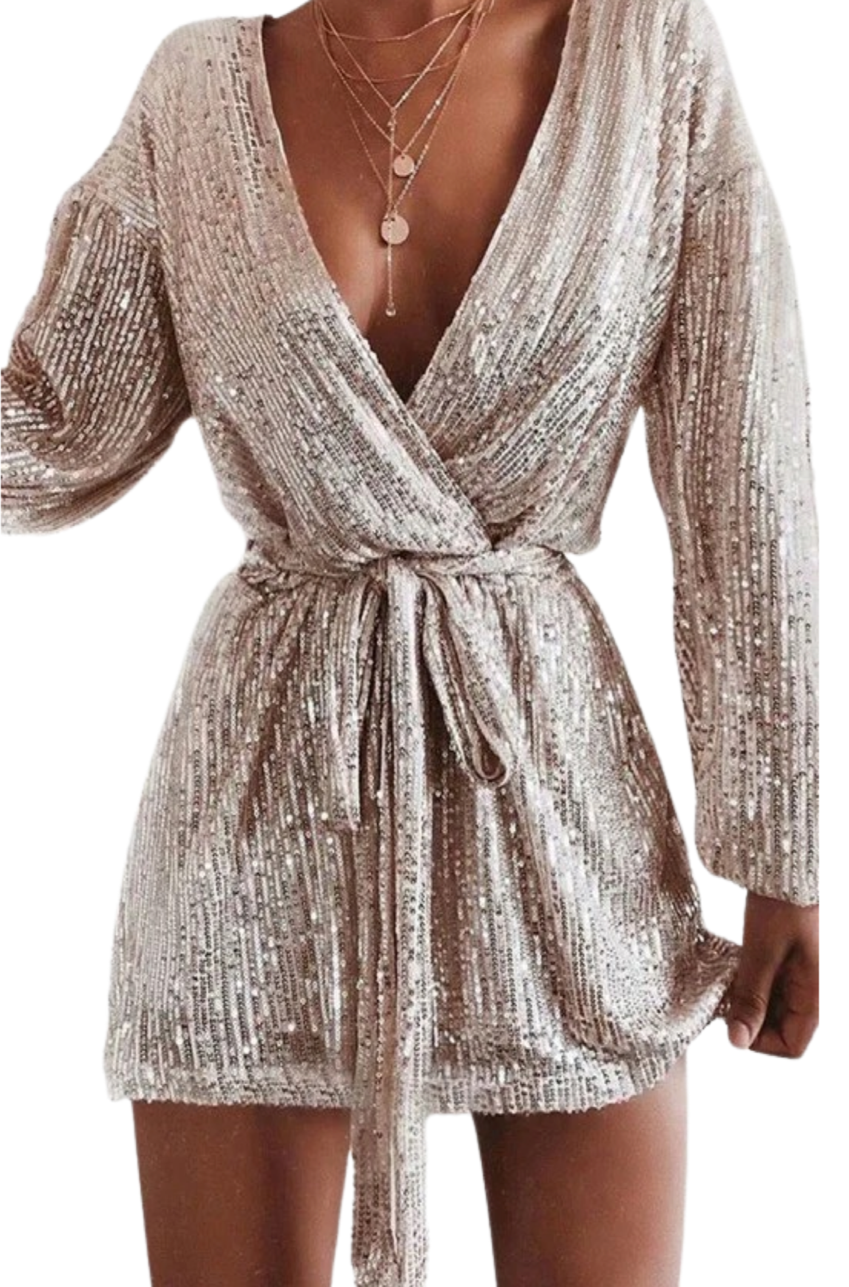 Sequin Mini Party Dress