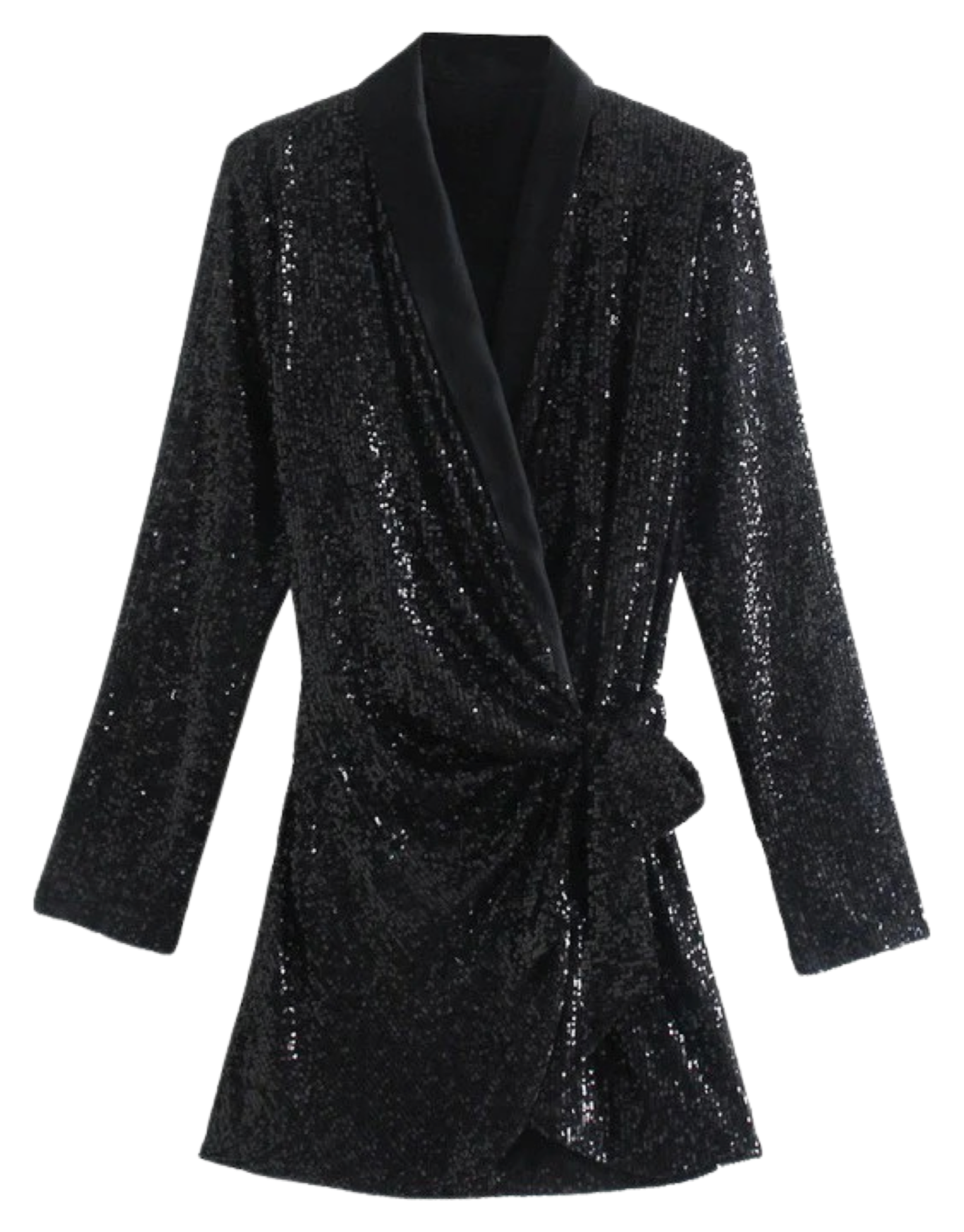 Black Sequin blazer.