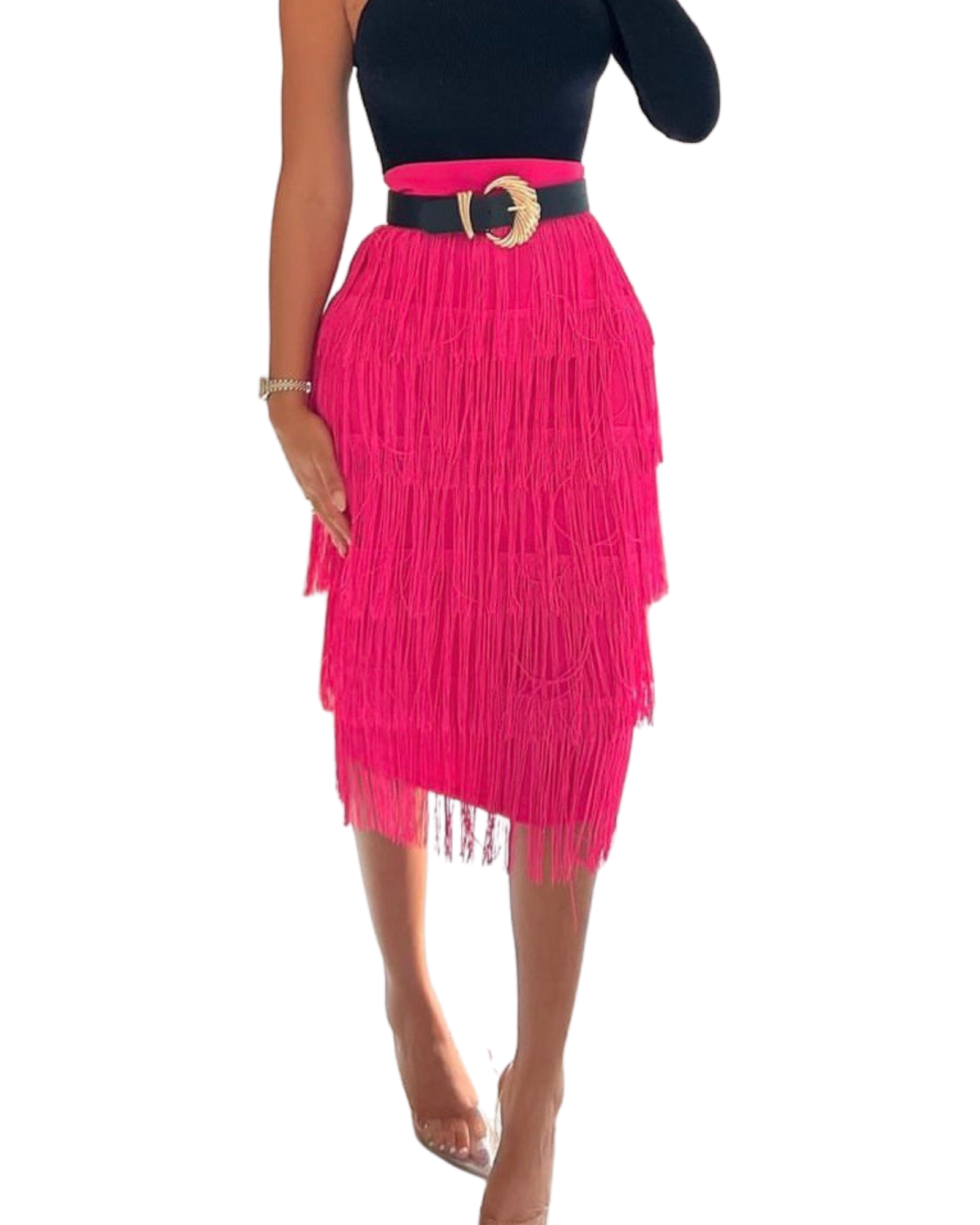 Sapphire Fringe skirt